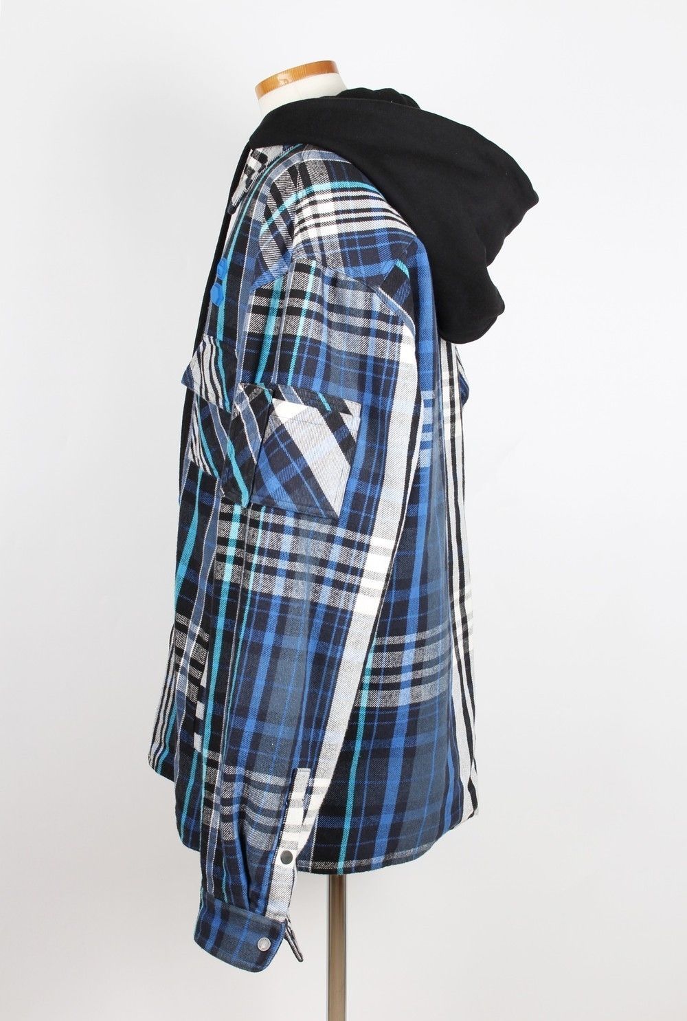 OIL PAINT PRINT RAYON ASYMMETRIC JACKET(XS Red): Vintage 1.1
