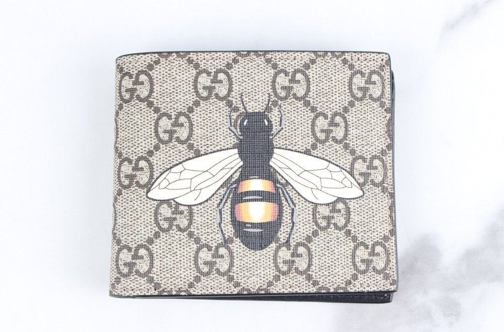 Gucci Bee Wallet with Honey Comb Pattern - SKU123456 | eBay