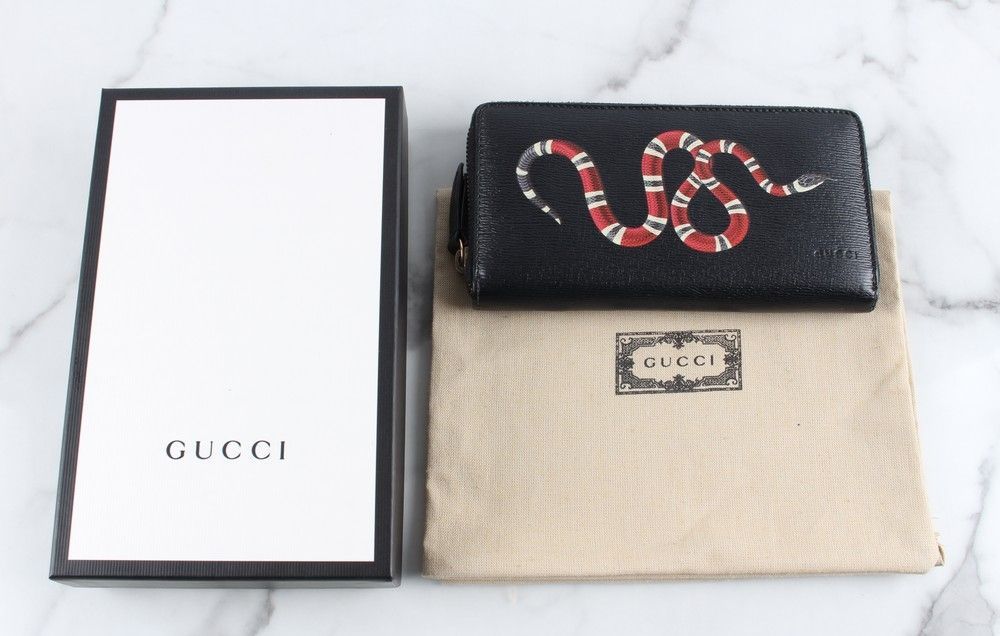 Gucci Snake Zipper Wallet - | eBay