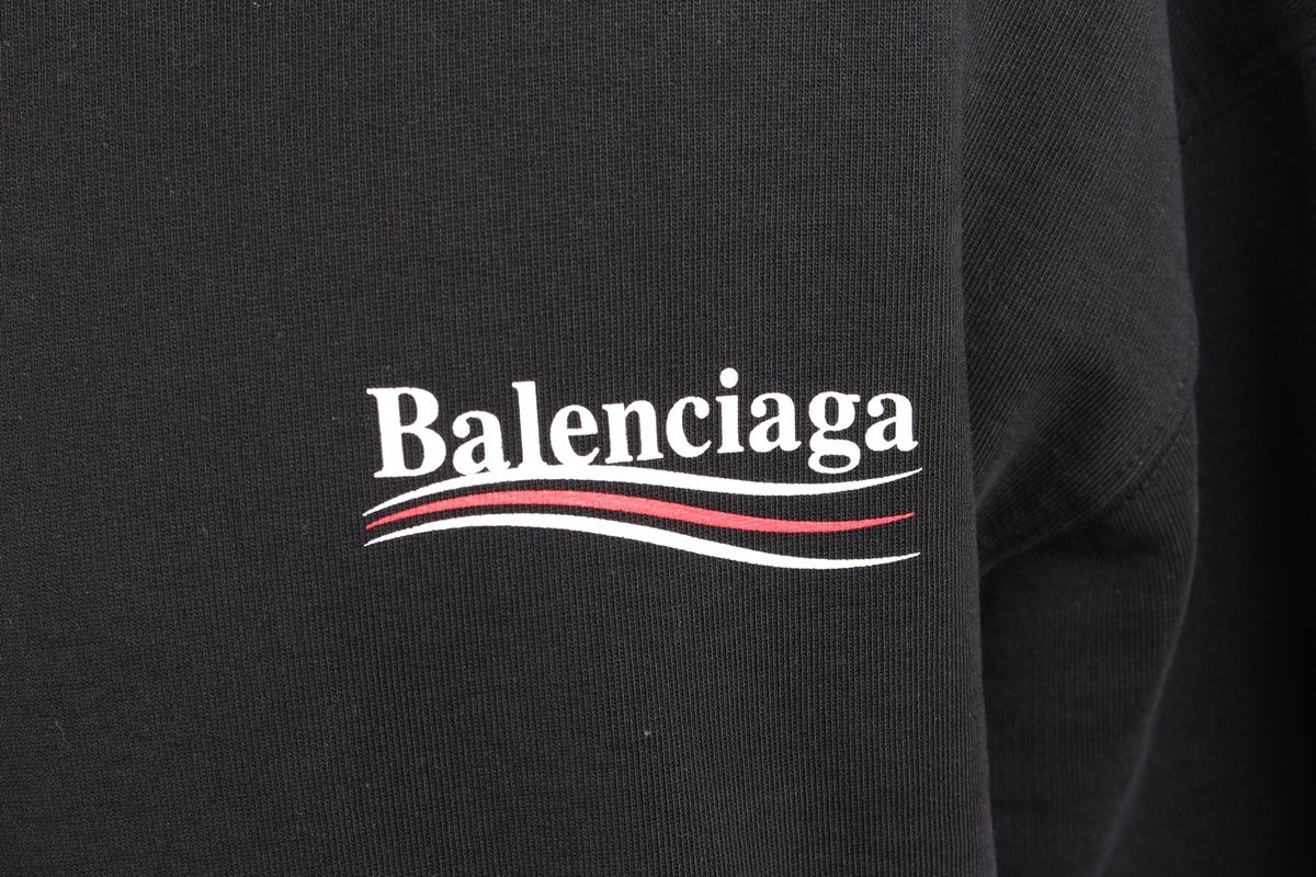 Balenciaga Wave Logo Hoodie M 12345 72458127 | eBay