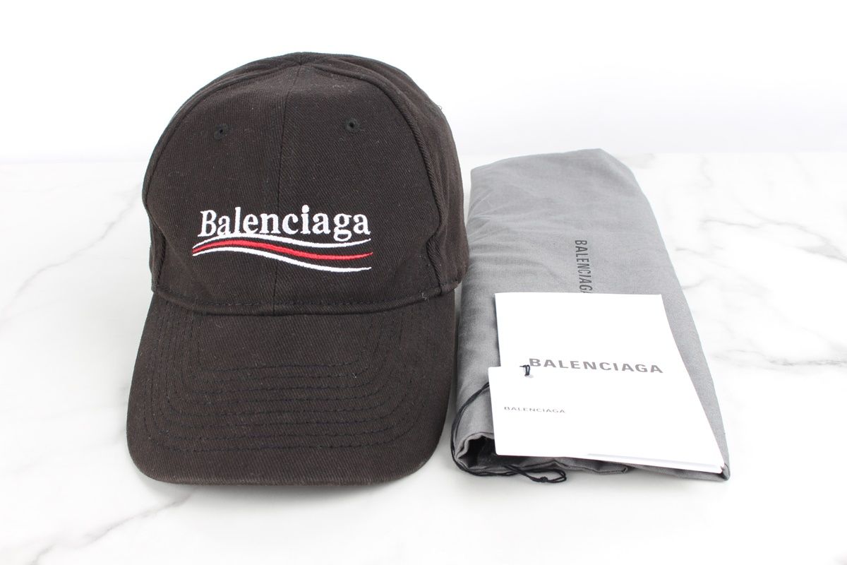 Balenciaga Wave Logo Baseball Cap L 59 72694011 | eBay