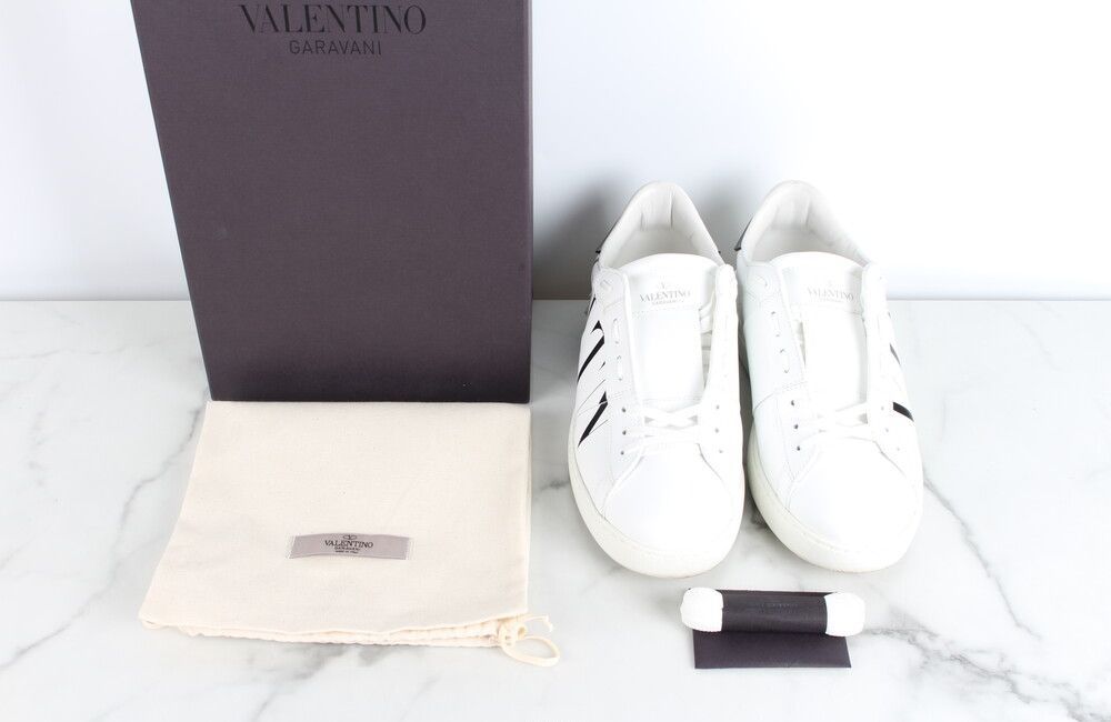 발렌티노 VLTN 로고 스니커즈