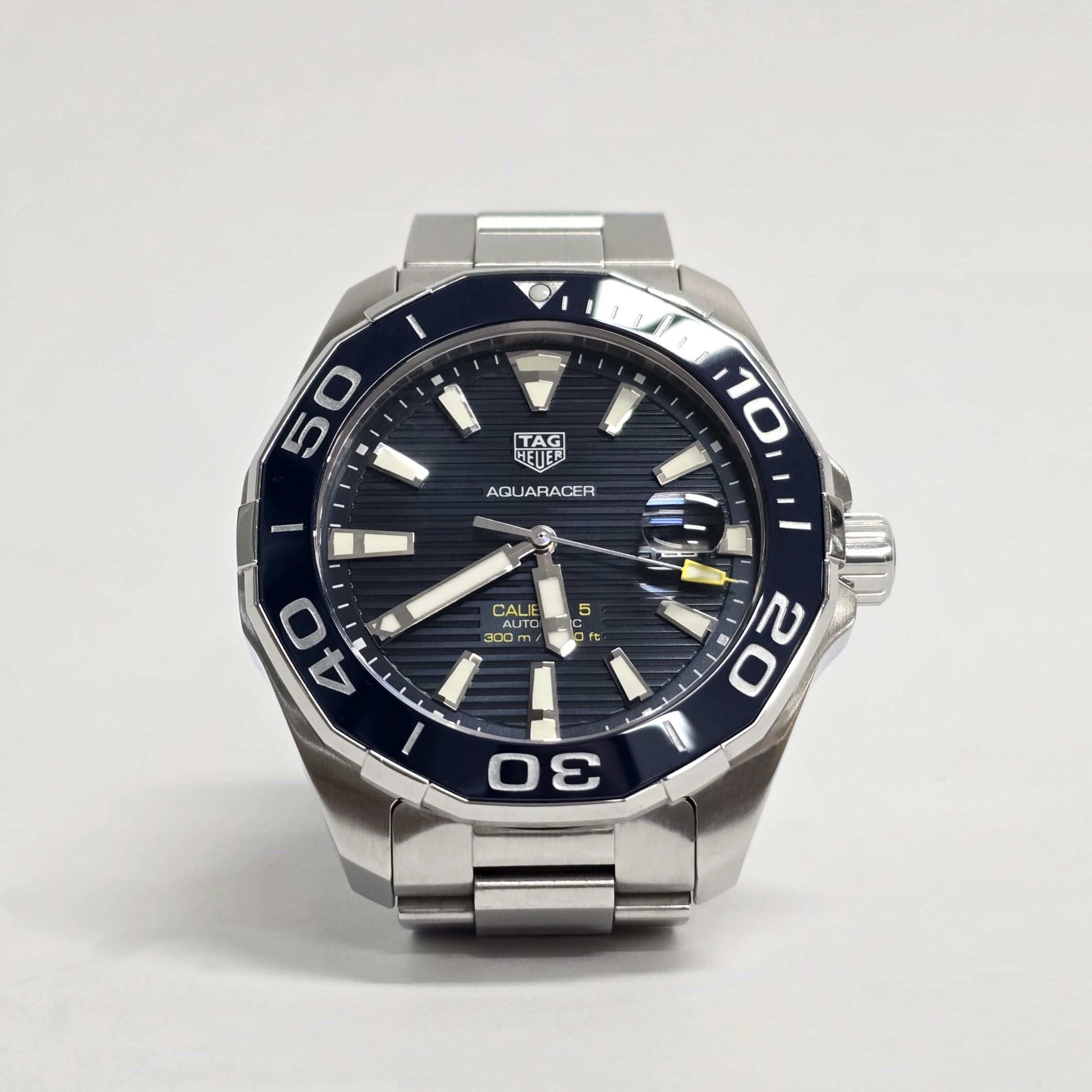 태그호이어 (TAG HEUER) 아쿠아레이서 300 칼리버5 청판 43mm WAY201B.BA0927