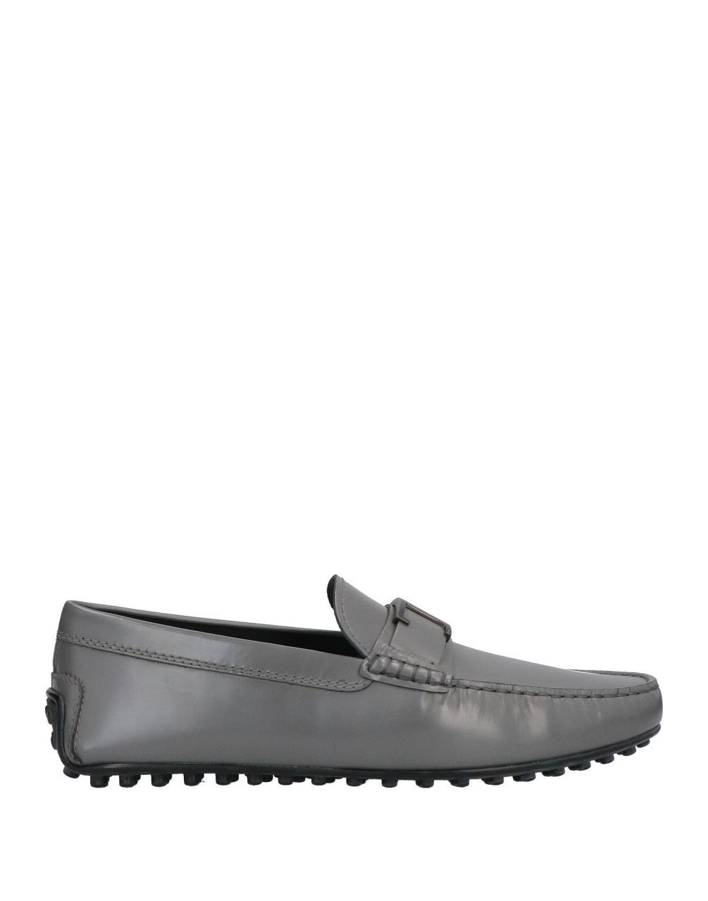 Tod's 토즈 남성 레더 T PIATTA 시티 고미노 42C 드라이빙슈즈 Grey XXM42C0CT50OG9B401