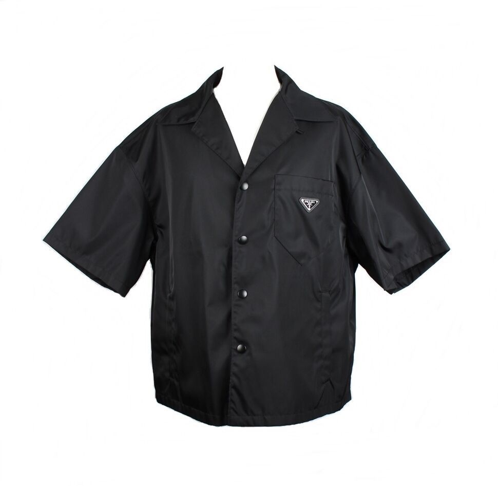 Prada Nylon Short-Sleeve Shirt - XL Size (SKU: 001) | eBay