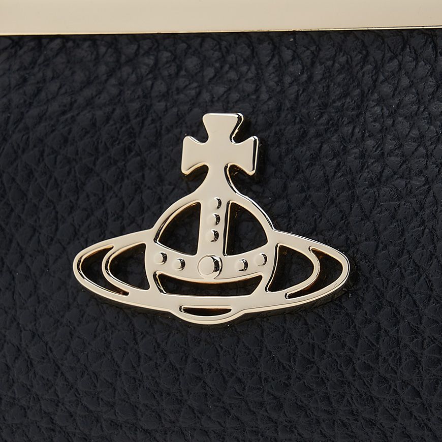 小物 Vivienne Westwood 51120007-L001J-N401 Vivienne Westwood Women Grain Leather Mini Frame Coin Purse