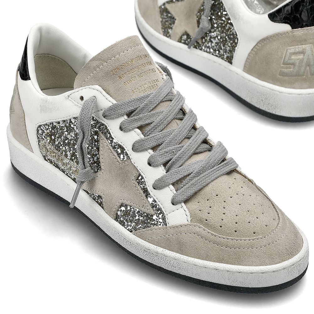 Golden Goose Ball Star Double Quarter Sneakers GWF00327