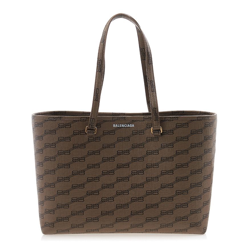 발렌시아가 BB Signature Shopper 토트백 Beige Balenciaga