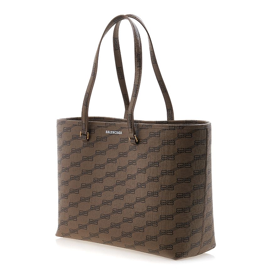 발렌시아가 BB Signature Shopper 토트백 Beige Balenciaga