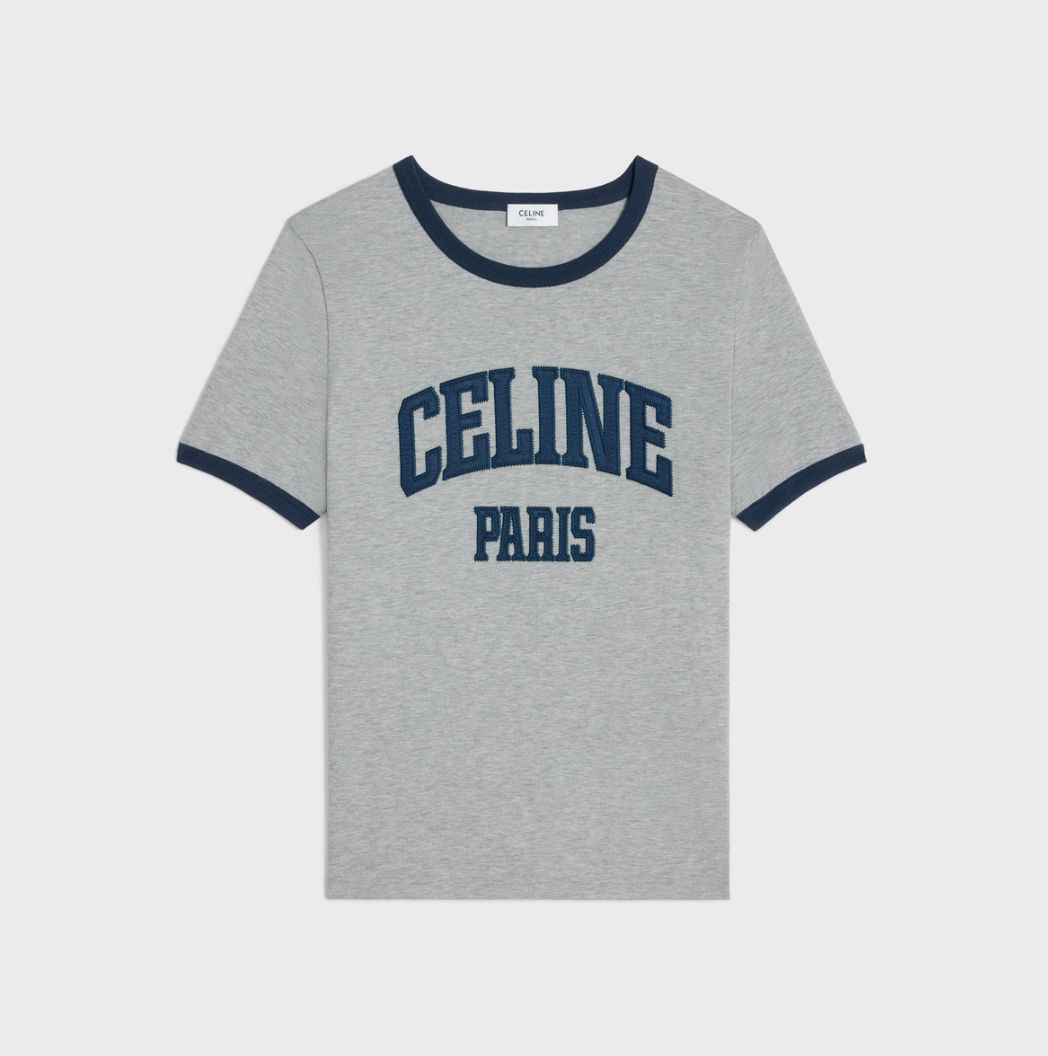(A/S가능) 셀린느 24SS CELINE PARIS 여성 반팔티 2X59J671Q 09SH