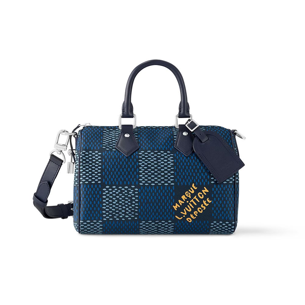 루이비통(Louis Vuitton) | 루이비통 스피디 25 반둘리에 블루 숄더백 토트백 N40691 | 트렌비