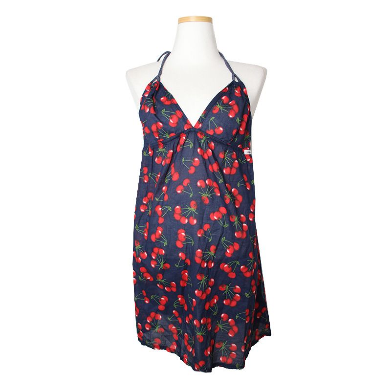 Dolce & Gabbana Cherry Print Cotton Dress 55, 66 - SKU | eBay