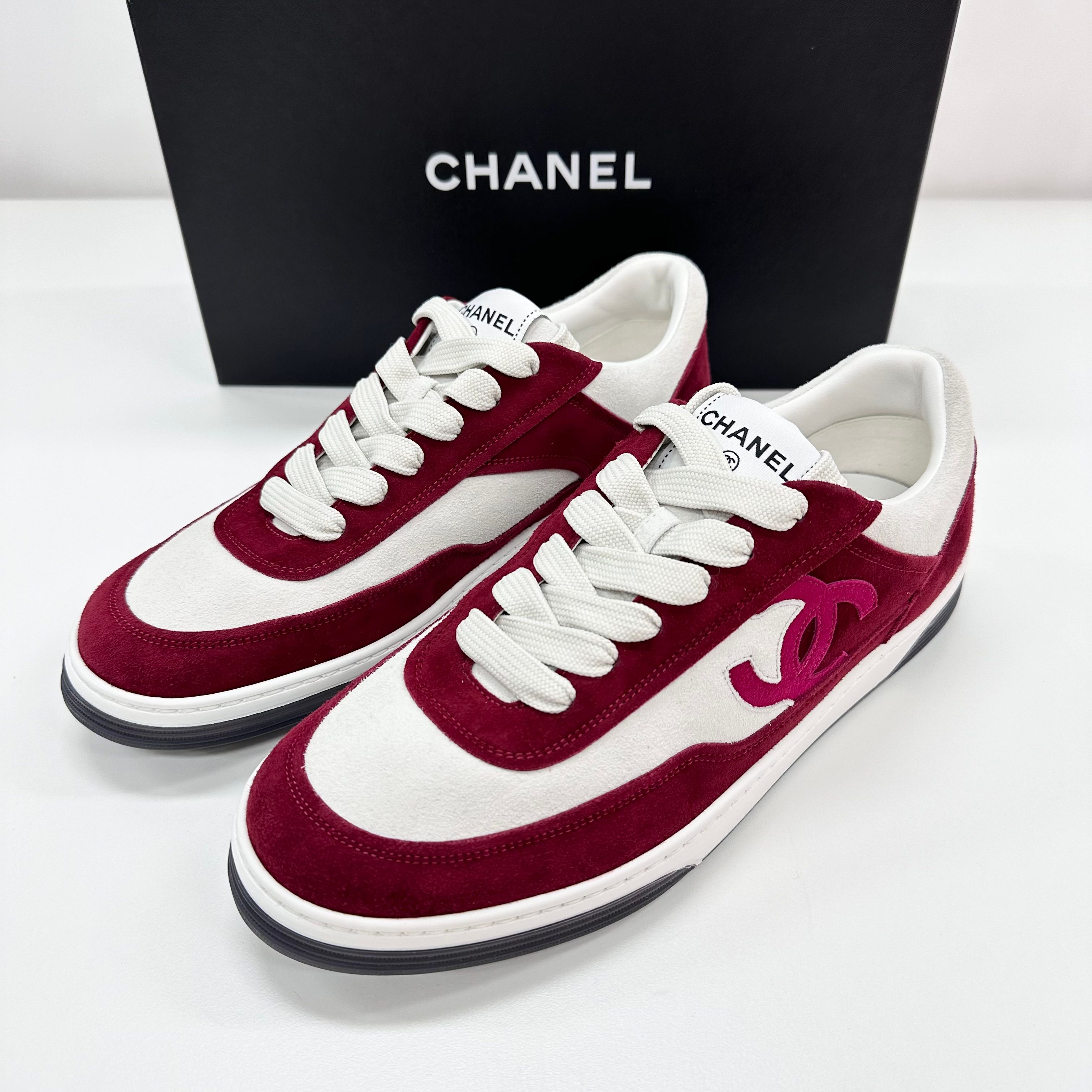 샤넬(CHANEL) | 샤넬 제니 스니커즈 버건디 남성 G39978 | 트렌비 샤넬(CHANEL) | 샤넬 제니 스니커즈 버건디 남성 G39978 | 트렌비