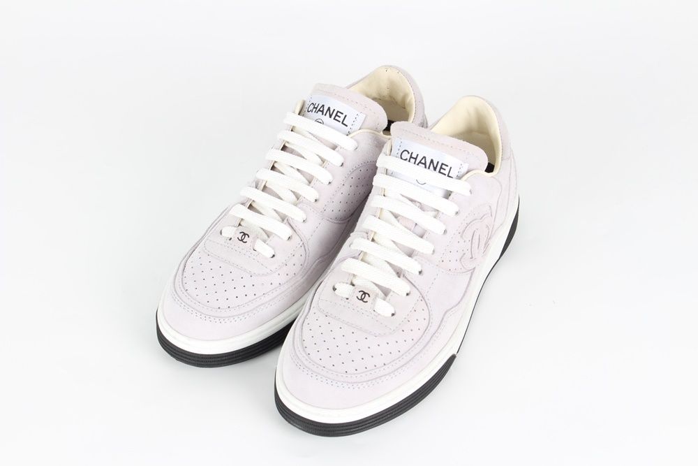 送料無料 通販 激安 CHANEL Air Force Sneakers with CC Logo Light Purple 36.5 Tシャツ(半袖/袖なし)
