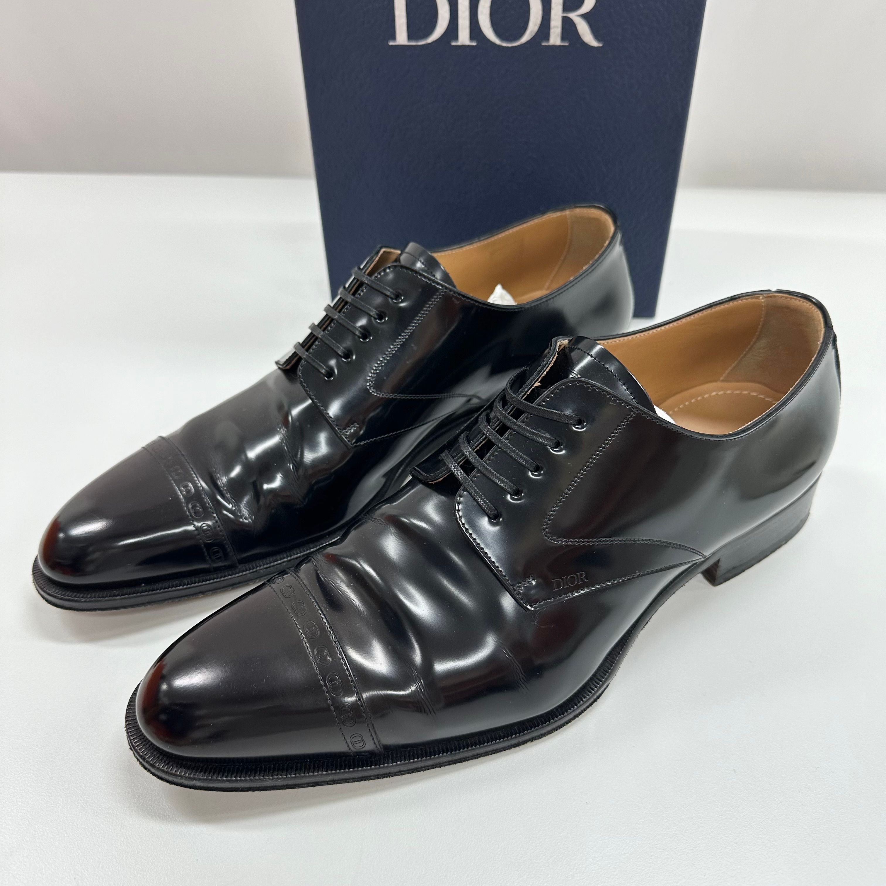 DIOR TIMELESS DERBY SHOE CHRISTIAN DIOR Timeless Derby Shoes Black 43 main image 3