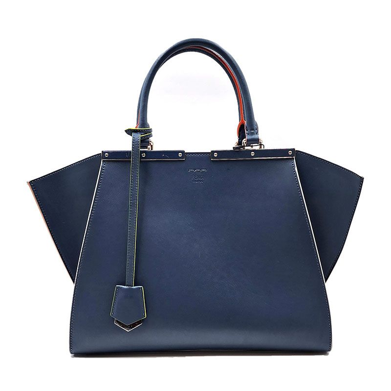 Fendi Deep Blue Tojuur Tote Bag 8BH279 79084445 | eBay