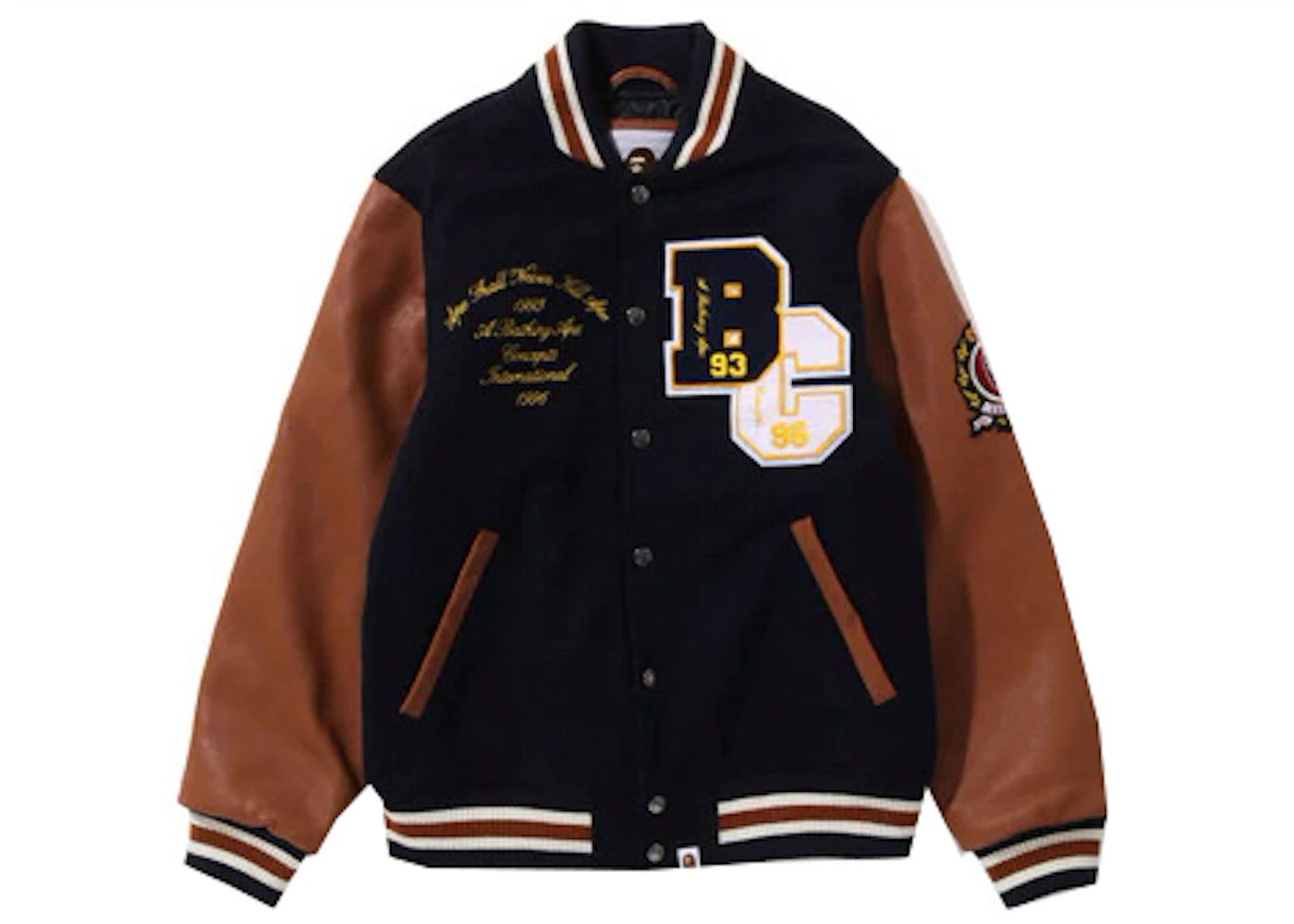 베이프(BAPE) | 베이프 컨셉트 바시티 재킷 네이비 | 트렌비 베이프(BAPE) | 베이프  컨셉트 바시티 재킷 네이비 | 트렌비