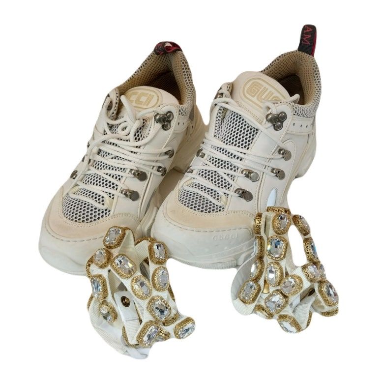 激安正規品 Sneakers Crystal Flashtrack Gucci 541445 eBay | 79699657 37 靴