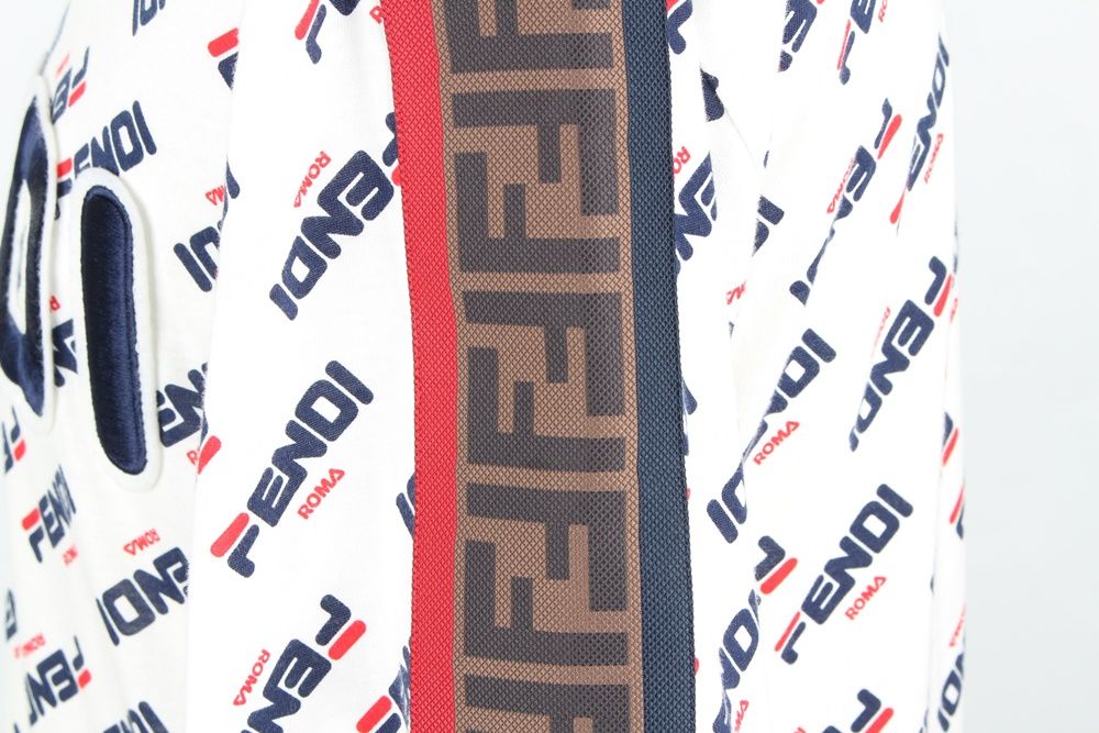 Fendi X FILA Multi Logo Short Sleeve T-shirt XS | eBay Fendi X FILA Multi Logo Short Sleeve T-shirt XS | eBay