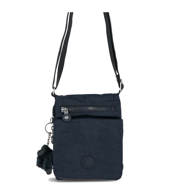 뉴엘도라도 로고 KI729196V NEW ELDORADO Blue Bleu 2 크로스백