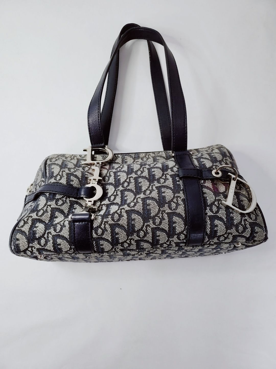 【ヴィンテージ】Rank:S☆Dior Oblique バービーバック ミジウム BUYMA VINTAGE 中古 【ヴィンテージ】Rank:B☆Dior BLUE Oblique