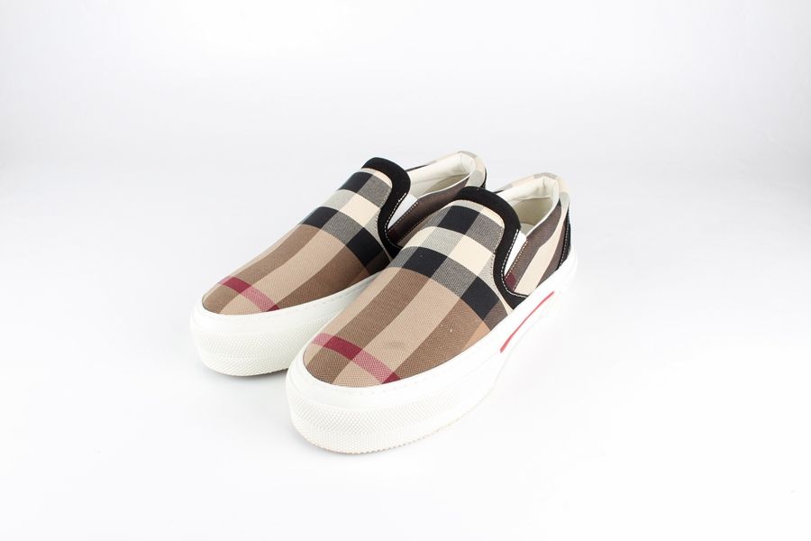 Burberry Check Cotton Slip-On Sneakers 41 88914978 | eBay Burberry Check Cotton Slip-On Sneakers 41 88914978 | eBay