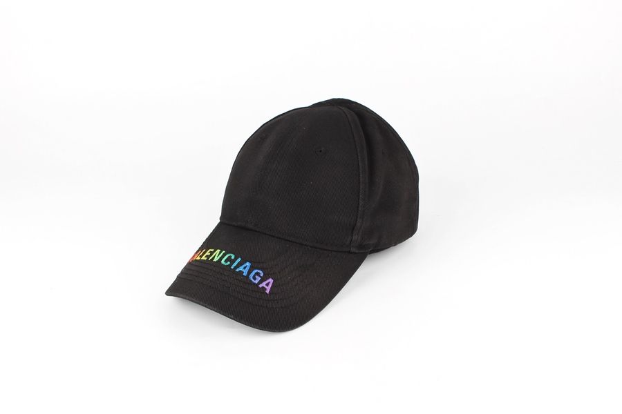Balenciaga Rainbow Logo Baseball Cap L 58 91475487 | eBay