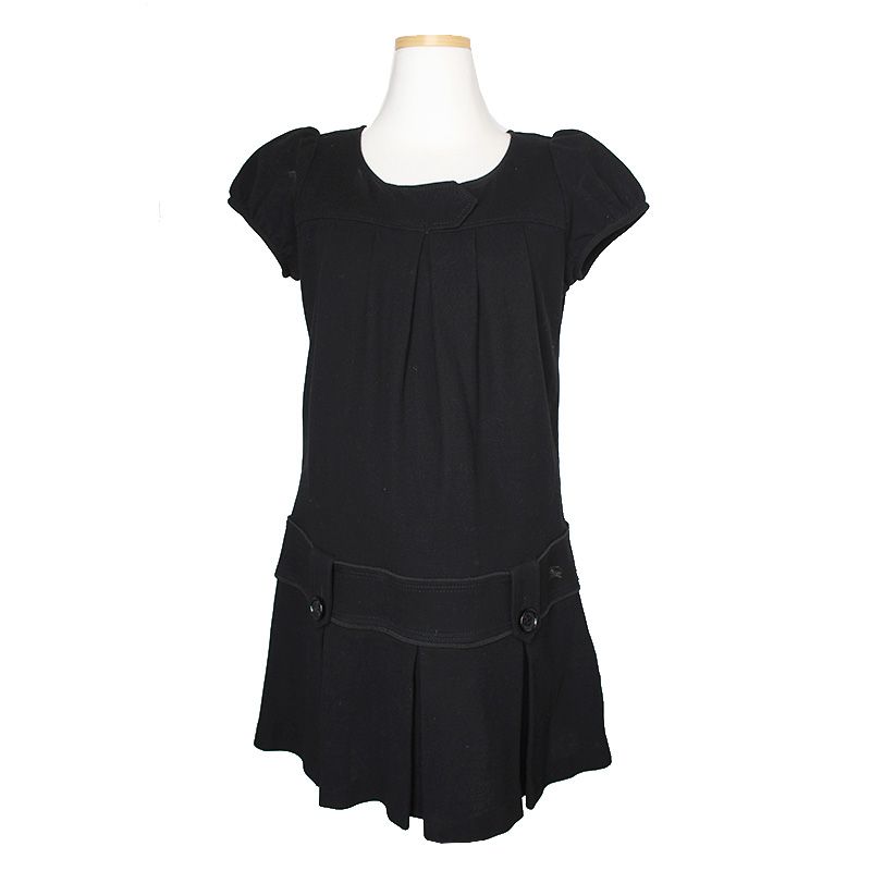 Burberry Black Low-Waist Dress 44, 55 100560868 | eBay