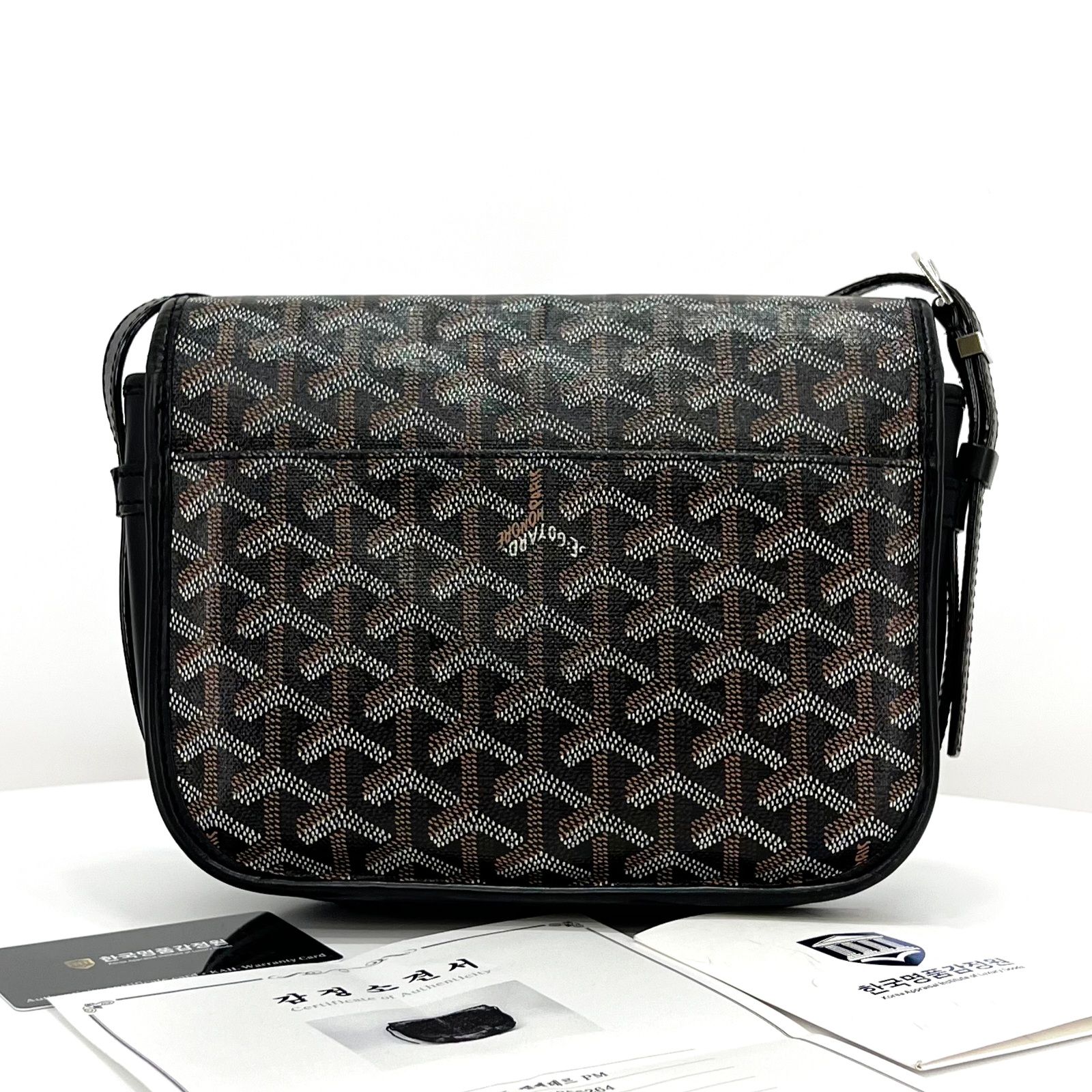 Goyard Black Velveteer Crossbody Bag PM | eBay