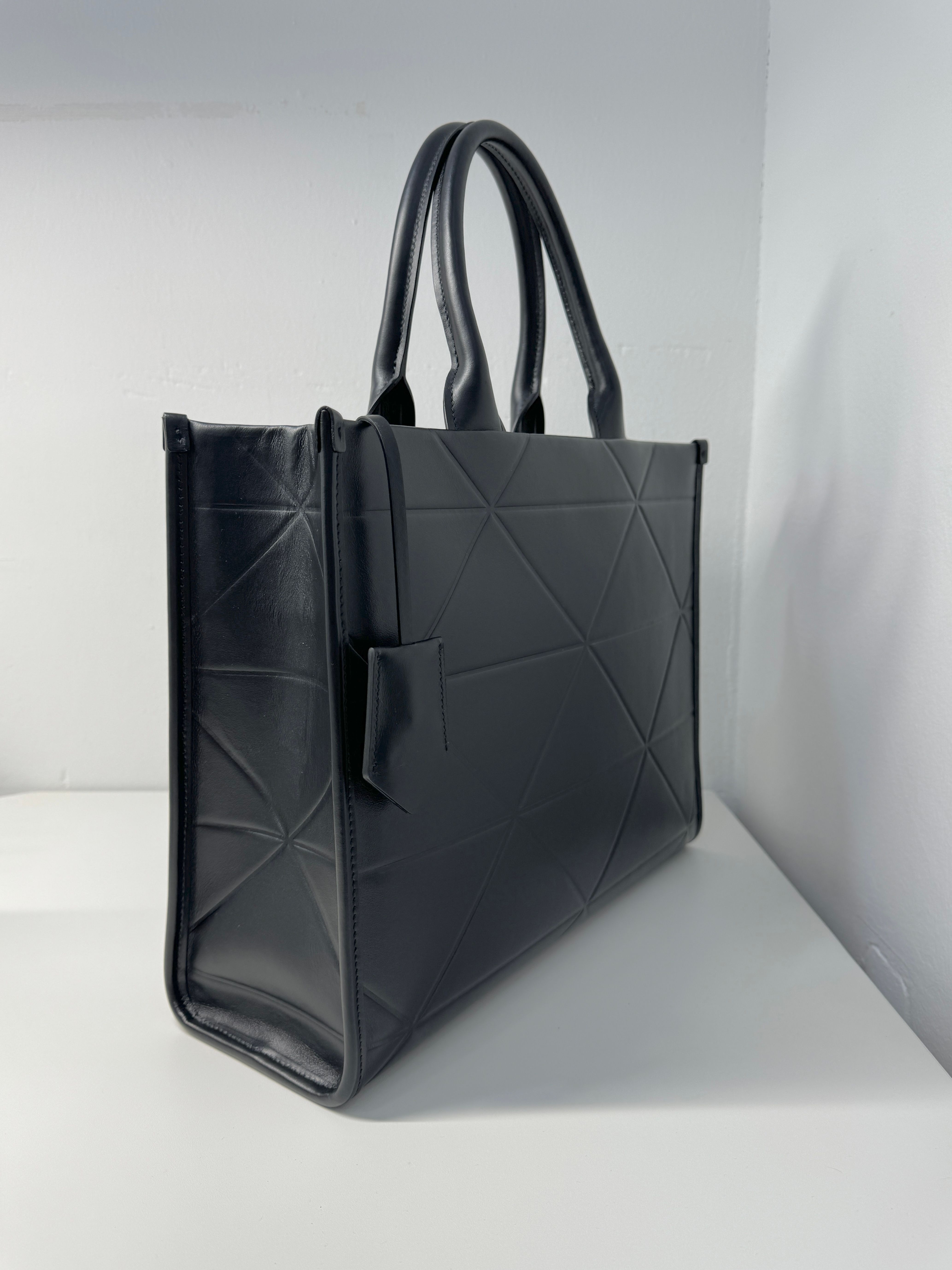 Prada Top Stitching Symbol Bag Medium 1BA378 ASK F0002 | eBay