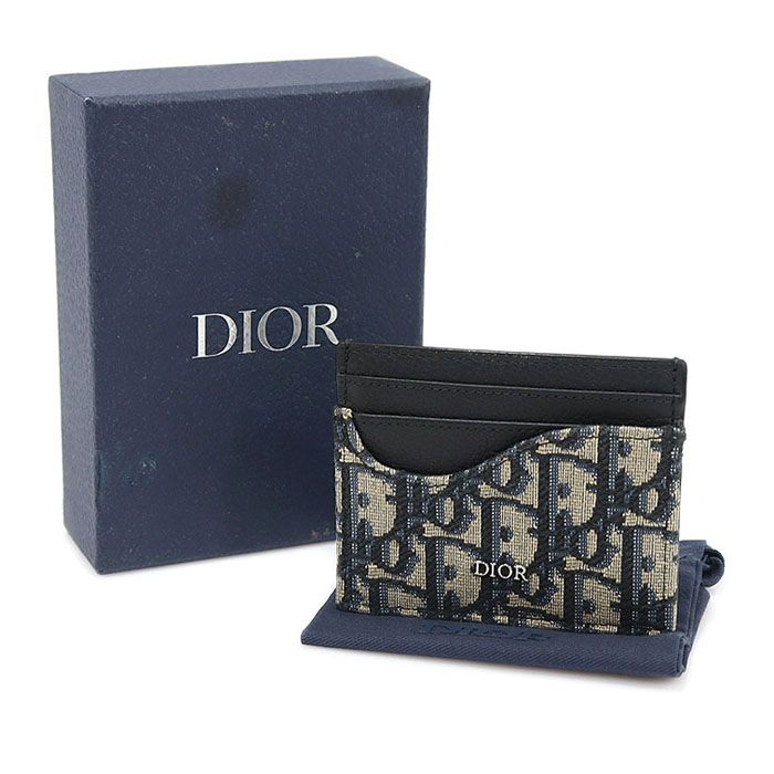 DIOR | パスポートカバー ディオール オブリーク ジャカード