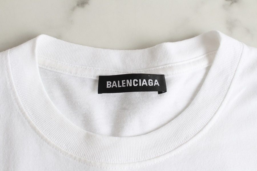 Balenciaga BB Logo T-Shirt White S 103651504 | eBay