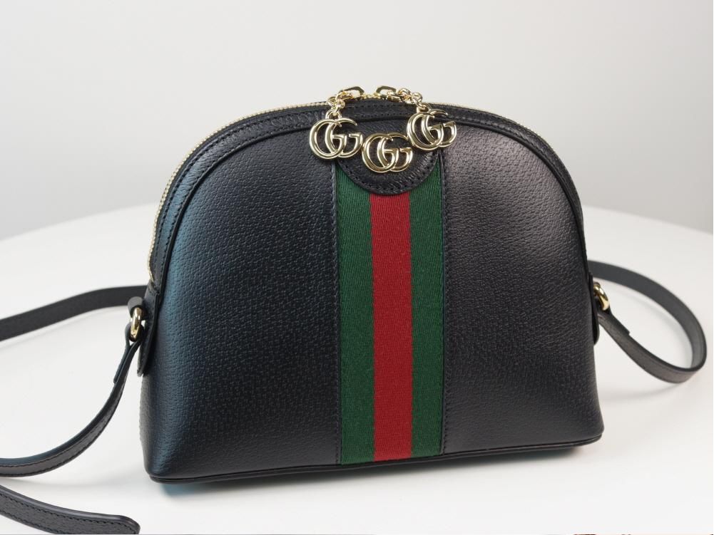 Gucci Ophidia GG Small Shoulder Bag Black 719881 DJ2DG 1060