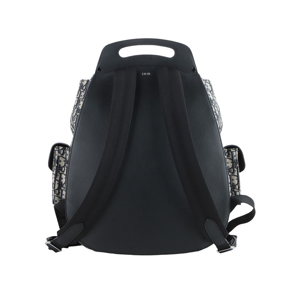 【無料郵送/関税込/正規品】 Dior Gallop Backpack Black Graine DIOR GALLOP SLING OBLIQUE GRAINED CALFSKIN BACKPACK