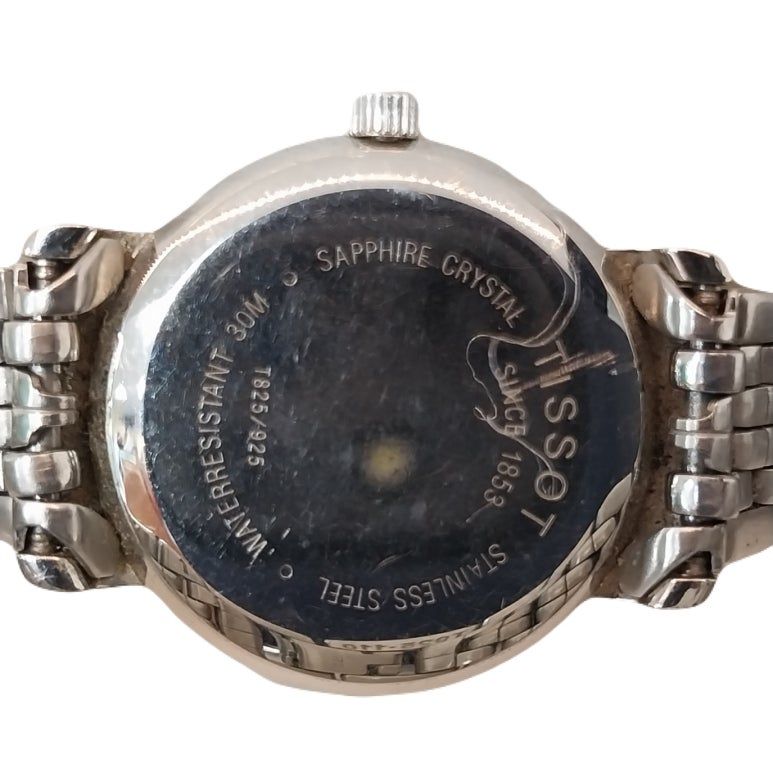 Tissot T825/925 Vintage Tradition White Silver-Pated Steel