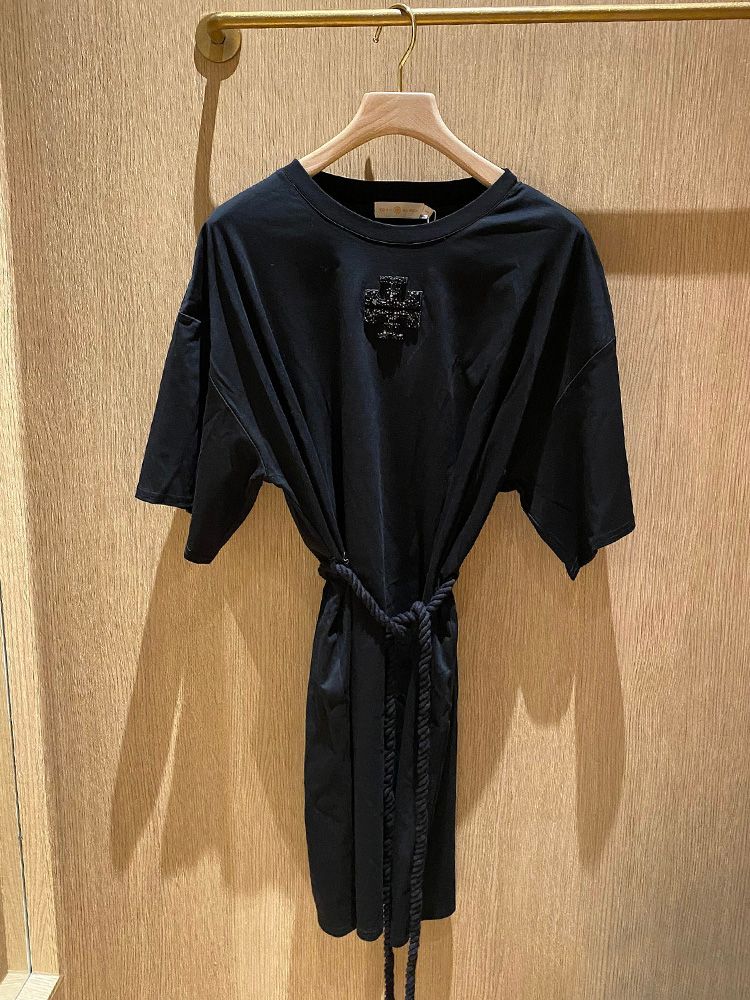 토리버치 로고 여성 드레스 Tory Burch 82247 / BLACK