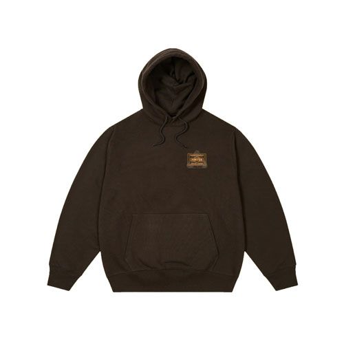 공용 팔라스 x 포터 후드 블랙 - 24FW