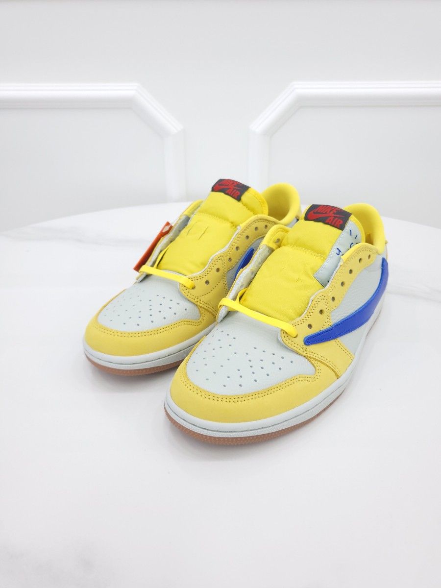 Nike Canary Jordan 1 Low Travis Scott SKU | eBay