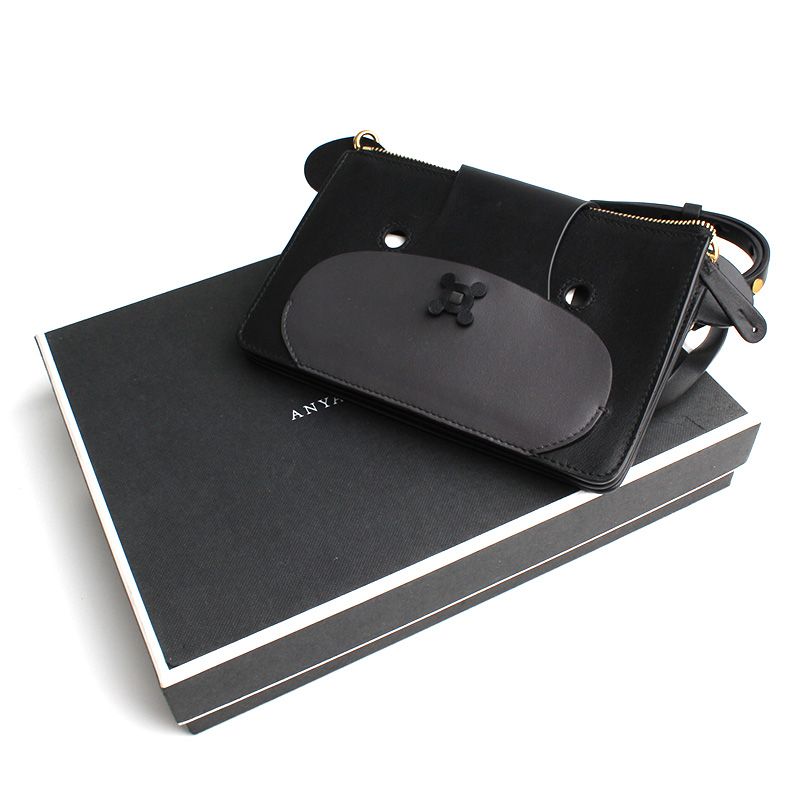Anya Hindmarch Black Bear Face Crossbody Bag SKU123456 | eBay