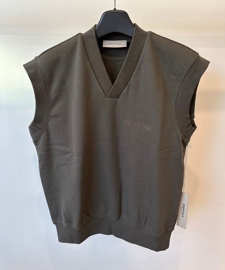 에센셜 피어 오브 갓 조끼 베스트 192SU225055FW 오프 블랙 WOMENS