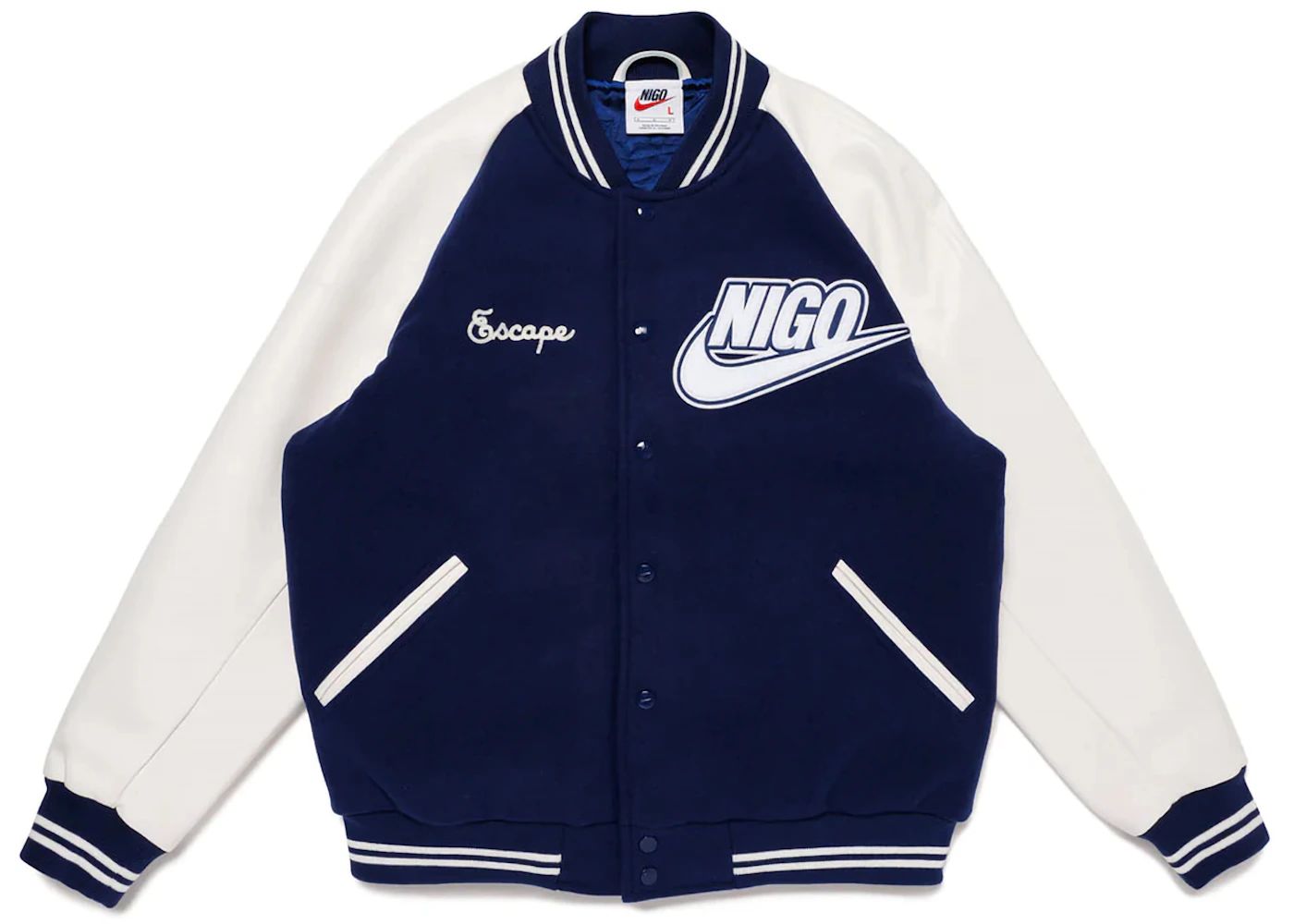 나이키  니고 NRG 바시티 자켓 네이비