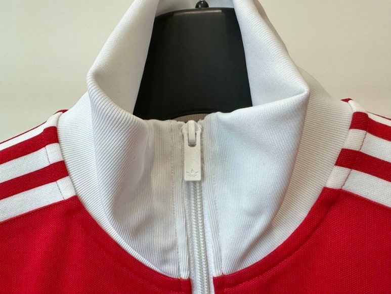 아디다스 져지 트랙 자켓 IK0431 레드 WOMENS