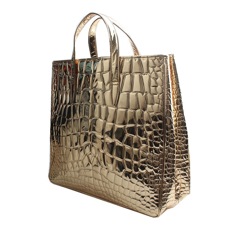 Leather travel bag Yves Saint Laurent Gold in Leather - 56038400
