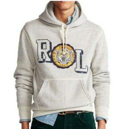 랄프로렌 1967 Tiger Stitched Patch 류준열 후디