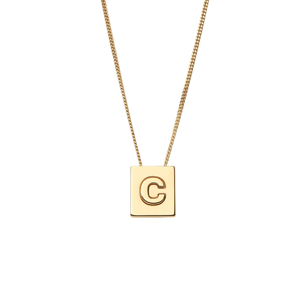 CELINE☆【完売間近】ALPHABET NECKLACE ネックレス Alphabet K necklace〈CÉLINE by phoebe philo〉 | Re:STATION STORE