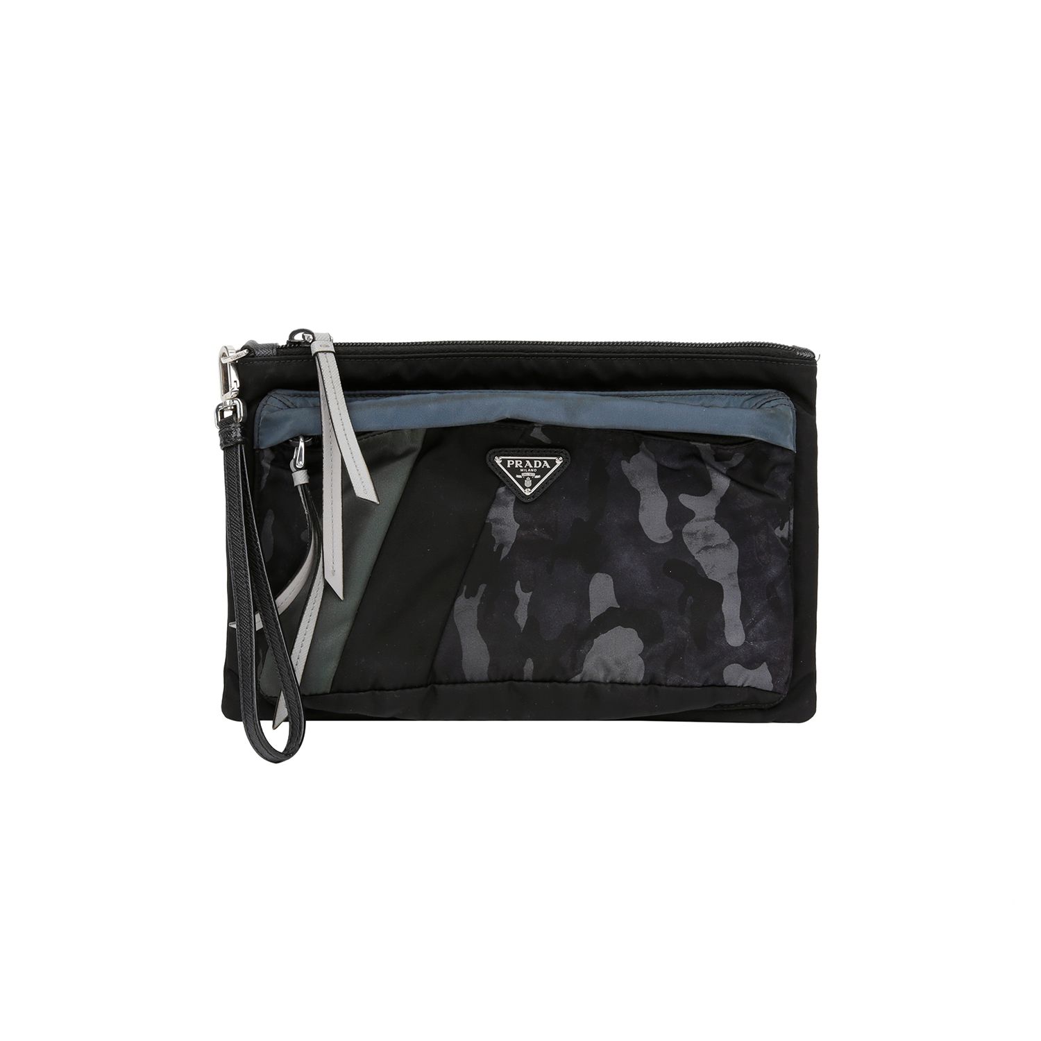 중고 2NH07D 카모 스트랩 클러치