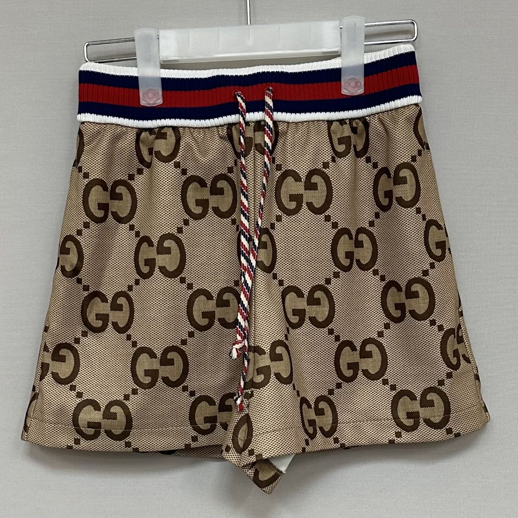 Gucci Tiger Jumbo GG Jersey Shorts 25 118787793 | eBay