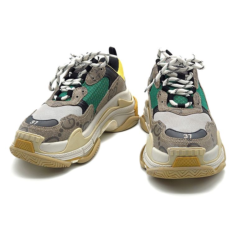 Balenciaga Gucci X Hacker Project Triple S Sneakers (677192