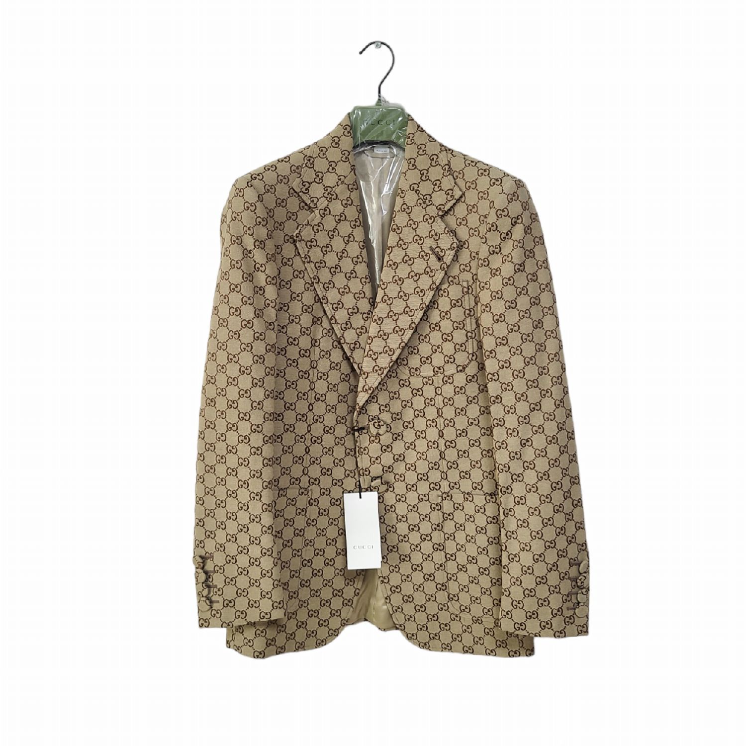 Gucci Double G Jacquard Supreme Blazer Jacket 1355 119409732