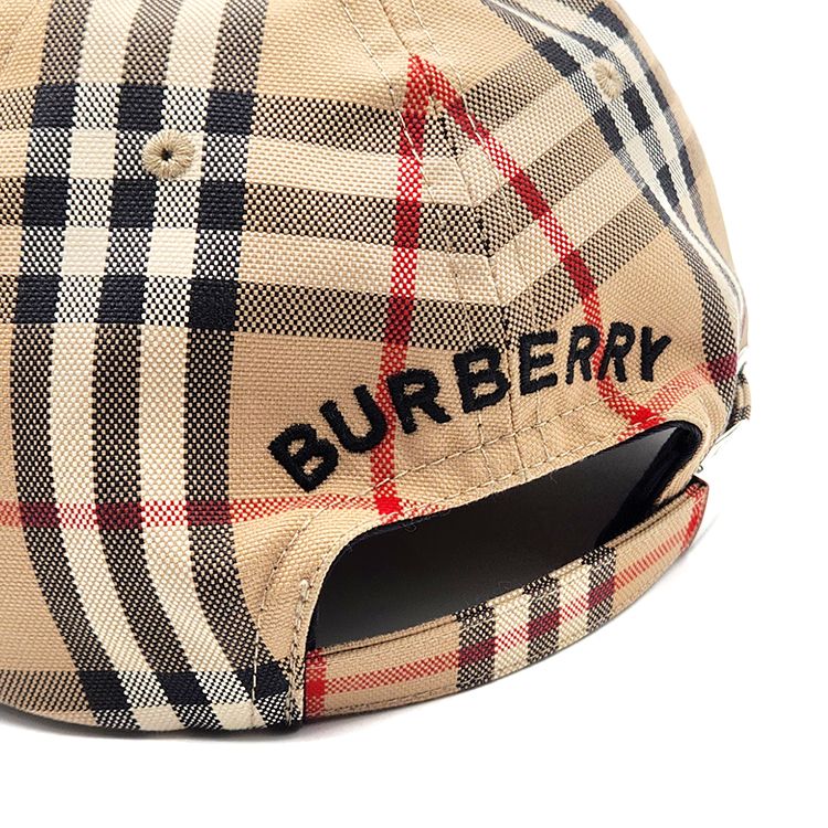 Burberry Checked Cap Hat L642466 | eBay